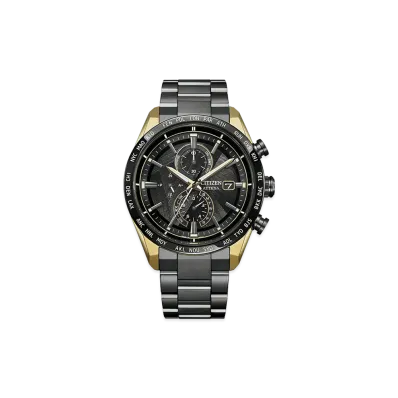 CITIZEN Attesa Act Line Black Titanium Series Watch Radio-Controlled Light-Powered Eco-Drive "Black"
