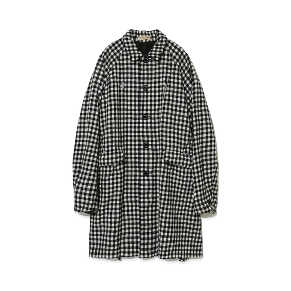 UNDERCOVER Felt Wool Coat "Black"