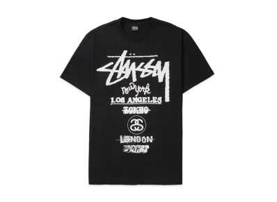 Stussy Tour Tee "Black"