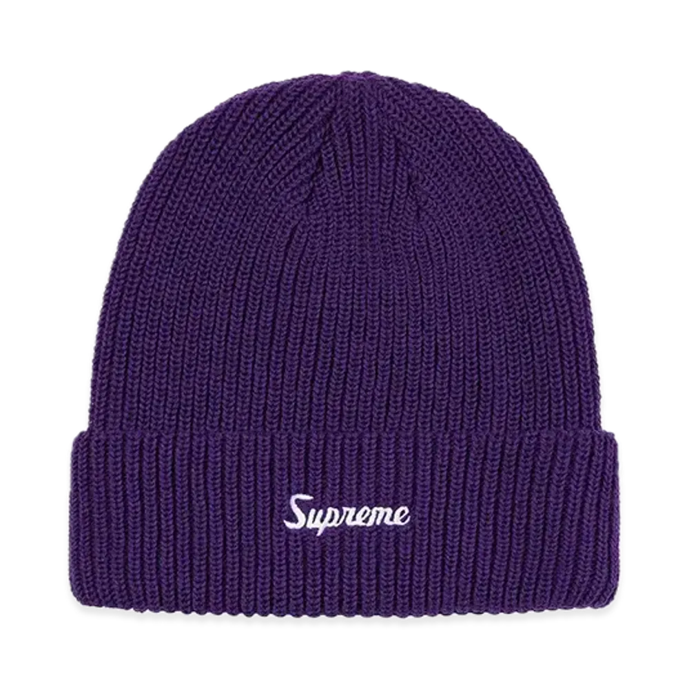 Supreme Loose Gauge Beanie "Purple" (19FW)