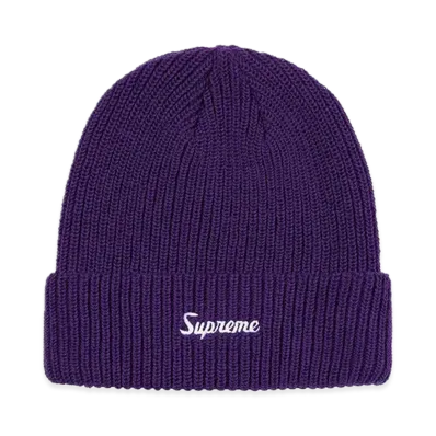 Supreme Loose Gauge Beanie "Purple" (19FW)