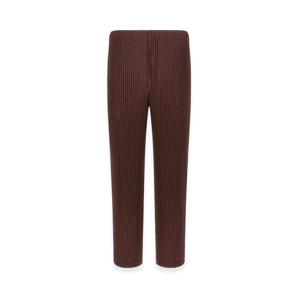 HOMME PLISSE ISSEY MIYAKE Color Pleats Pants "Brown"
