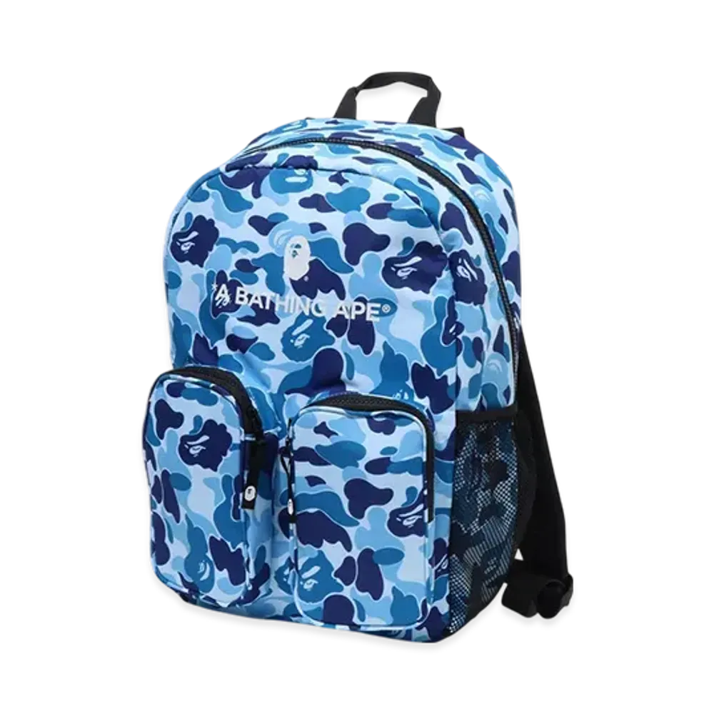 A BATHING APE ABC Camo Bape Daypack "Blue"