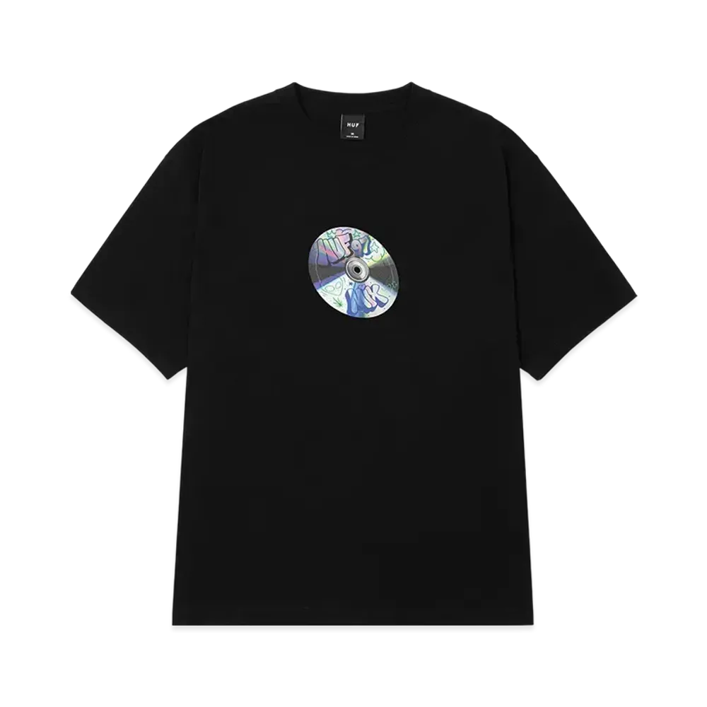 HUF Summer 25 Playlist Tee "Black"