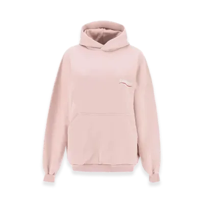 BALENCIAGA Political Campaign Large Fit Hoodie "Light Pink"