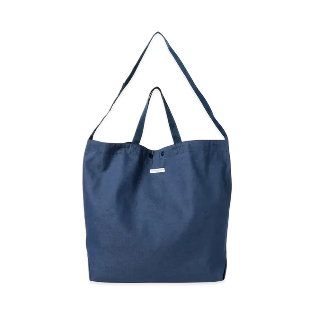 ENGINEERED GARMENTS Carry All Tote Reversible - Cp Denim "Indigo"