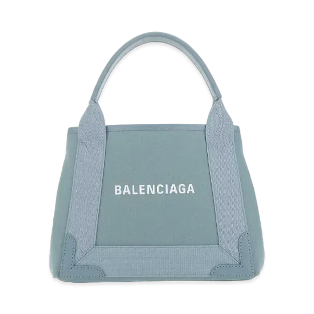 BALENCIAGA Women's Navy XS Cabas "Blue"