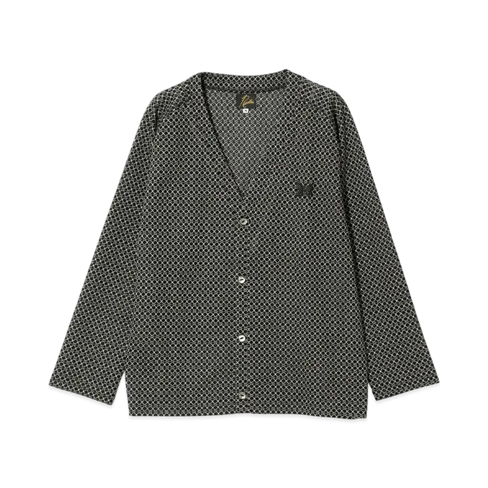 NEEDLES V-Neck Cardigan - R/PE Russell "Gray"