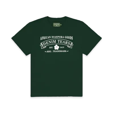 DENIM TEARS ADG Tee "Green"