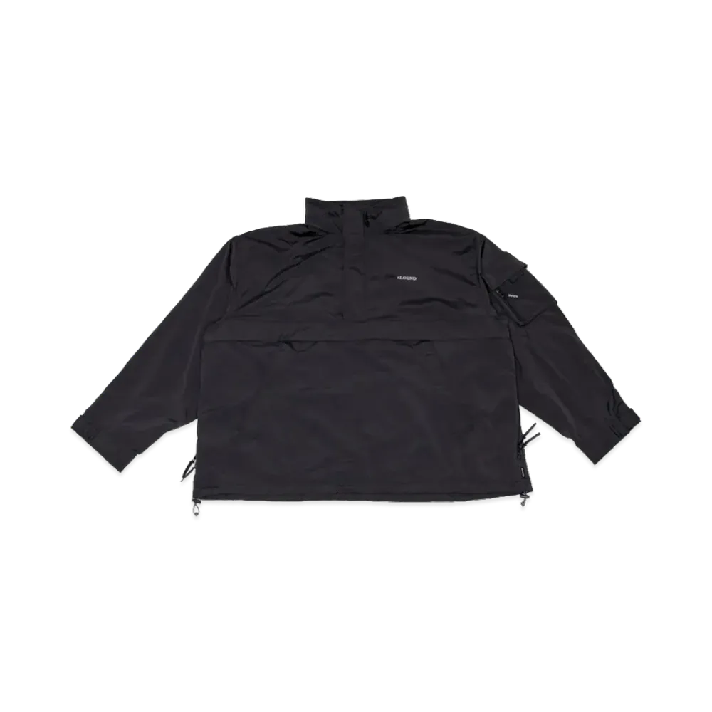 ALOUND Ventilation Nylon Pullover "Black"