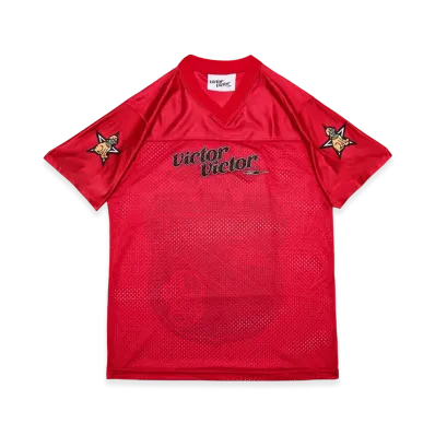 Victor Victor Worldwide x Slawn Mesh Jersey "Red"