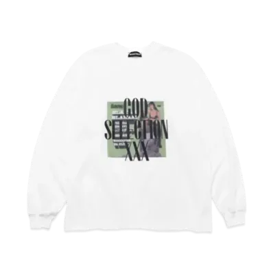 GOD SELECTION XXX GX-A25-LT-09 Long Sleeve T-Shirt "White"
