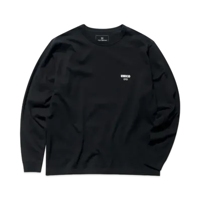 FRAGMENT x uniform experimentUNICO / L/S WIDE CUT&SEWN "Black"
