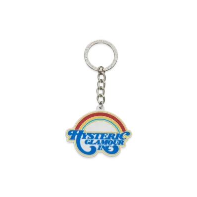 HYSTERIC GLAMOUR Hg Rainbow Keychain "Multi"