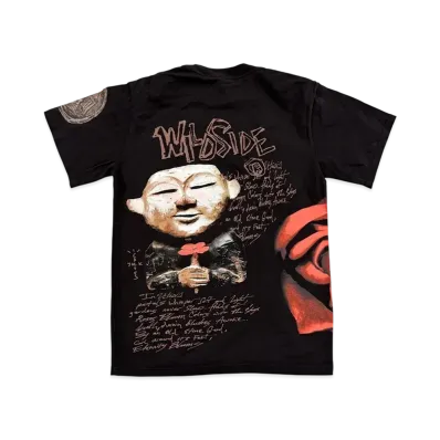 Travis Scott Cactus Jack x Yohji Yamamoto WILDSIDE Tee "Black"