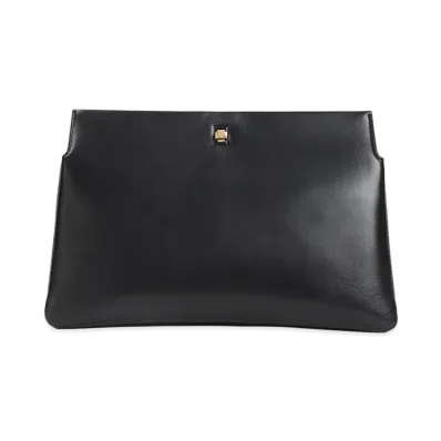 PHOEBE PHILO Trifold Clutch "Black"