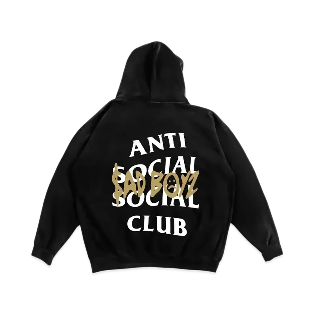 ANTI SOCIAL SOCIAL CLUB x Sad Boys Season2 Sad Boyz Hoodie "Black"