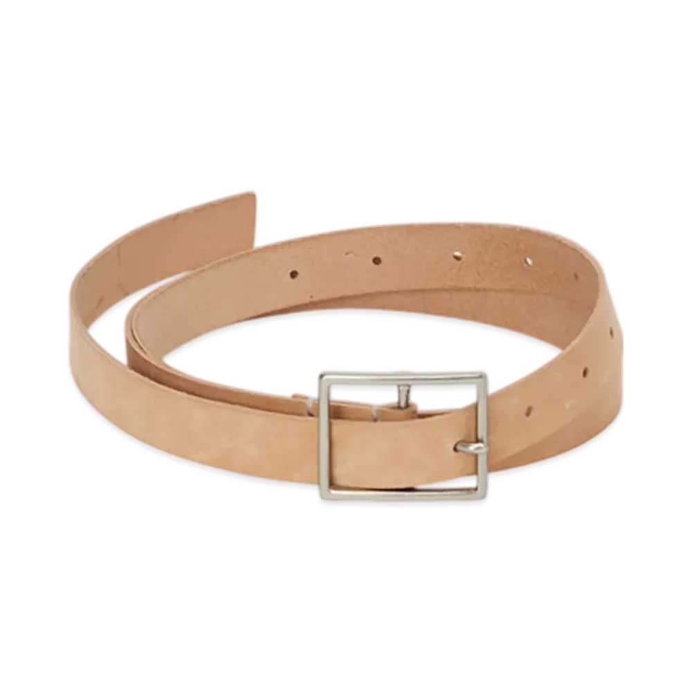 Hender Scheme Square Buckle Belt "Natural"