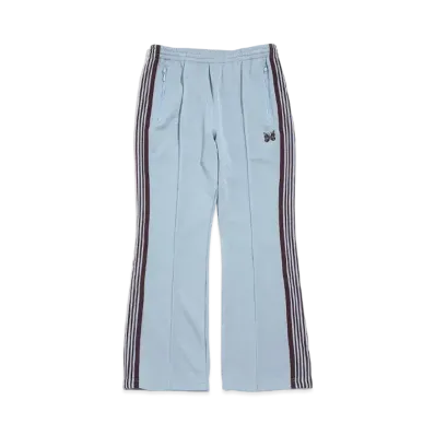 Needles BOOT-CUT TRACK PANT - POLY SMOOTH "Sax"
