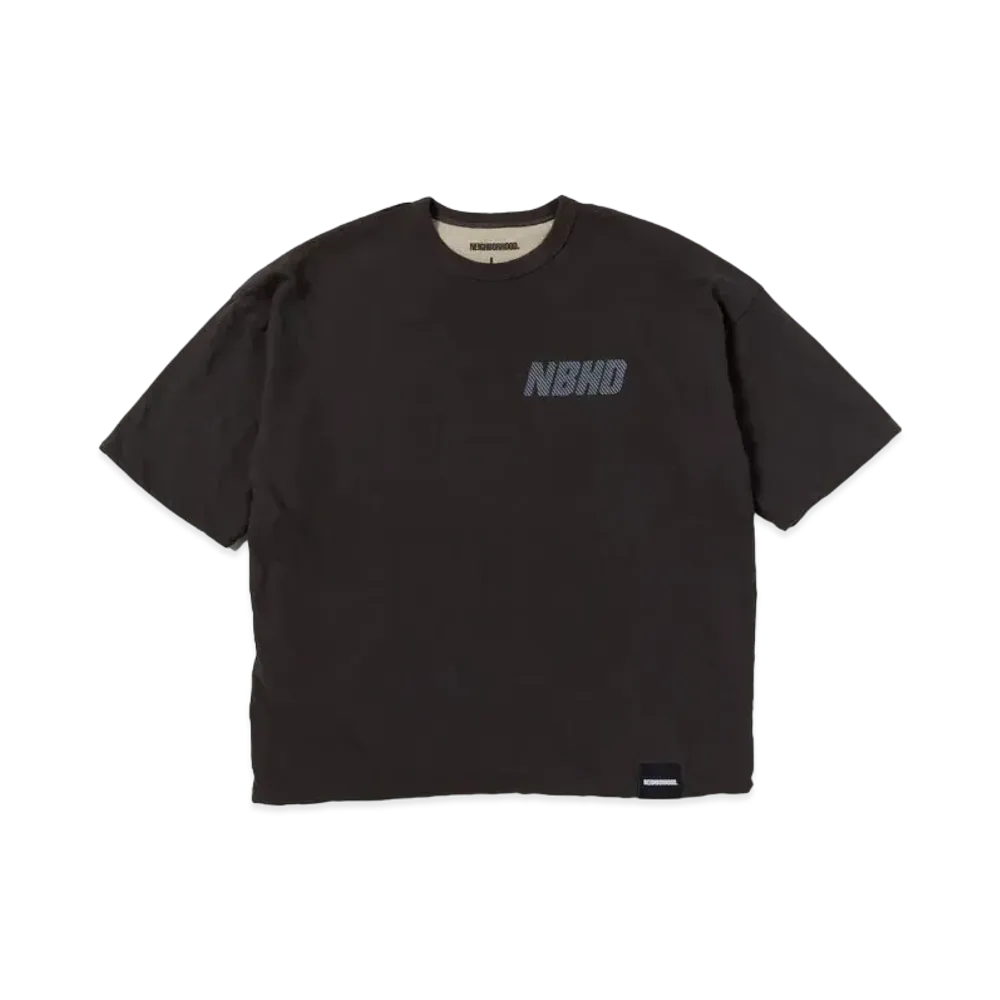 NEIGHBORHOOD Reversible Crewneck SS "Charcoal/Greige"