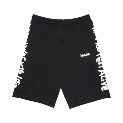 DISCLAIMER PANTALONR UOMO IN FELPA "NERO"