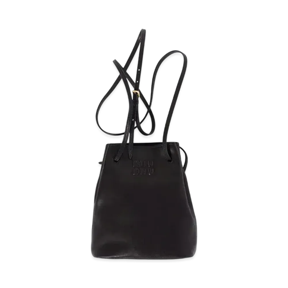 MIUMIU Nappa Leather Mini-Bag "Black"