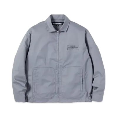 NEIGHBORHOOD Front Zip JK . EC "Gray"
