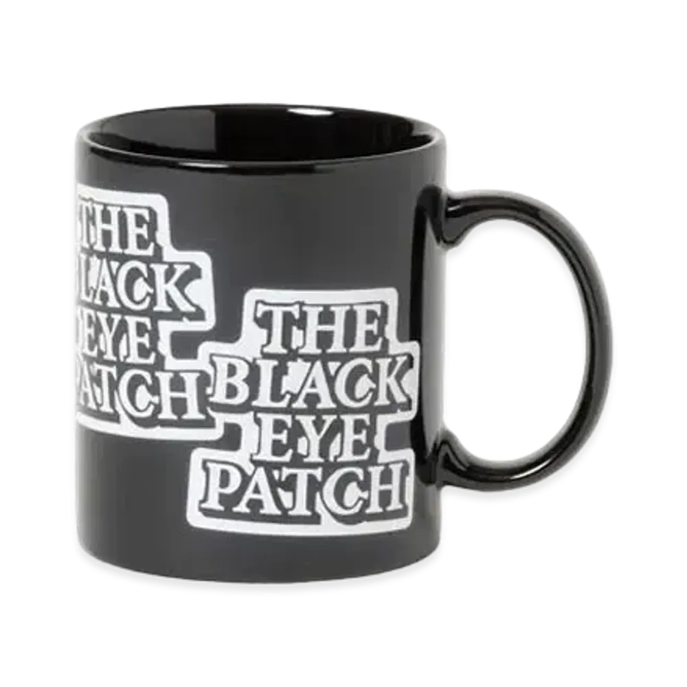 BlackEyePatch OG LABEL MUG CUP "Black"