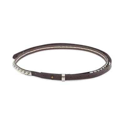 UNDERCOVER Cowhide Leather Belt "Brown"