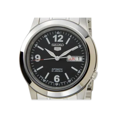 SEIKO Five Automatic Watch "Black"
