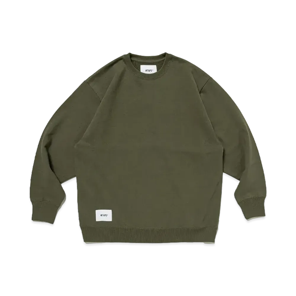 WTAPS OBJ 01 / Sweater / Cotton "Olive Drab"