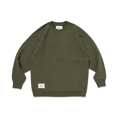 WTAPS OBJ 01 / Sweater / Cotton "Olive Drab"