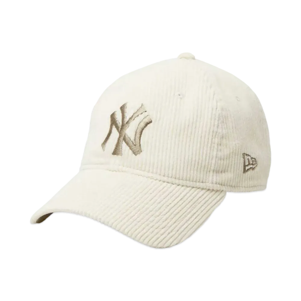 NEW ERA 9Twenty MLB Corduroy New York Yankees "Ivory"