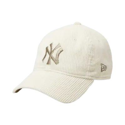 NEW ERA 9Twenty MLB Corduroy New York Yankees "Ivory"