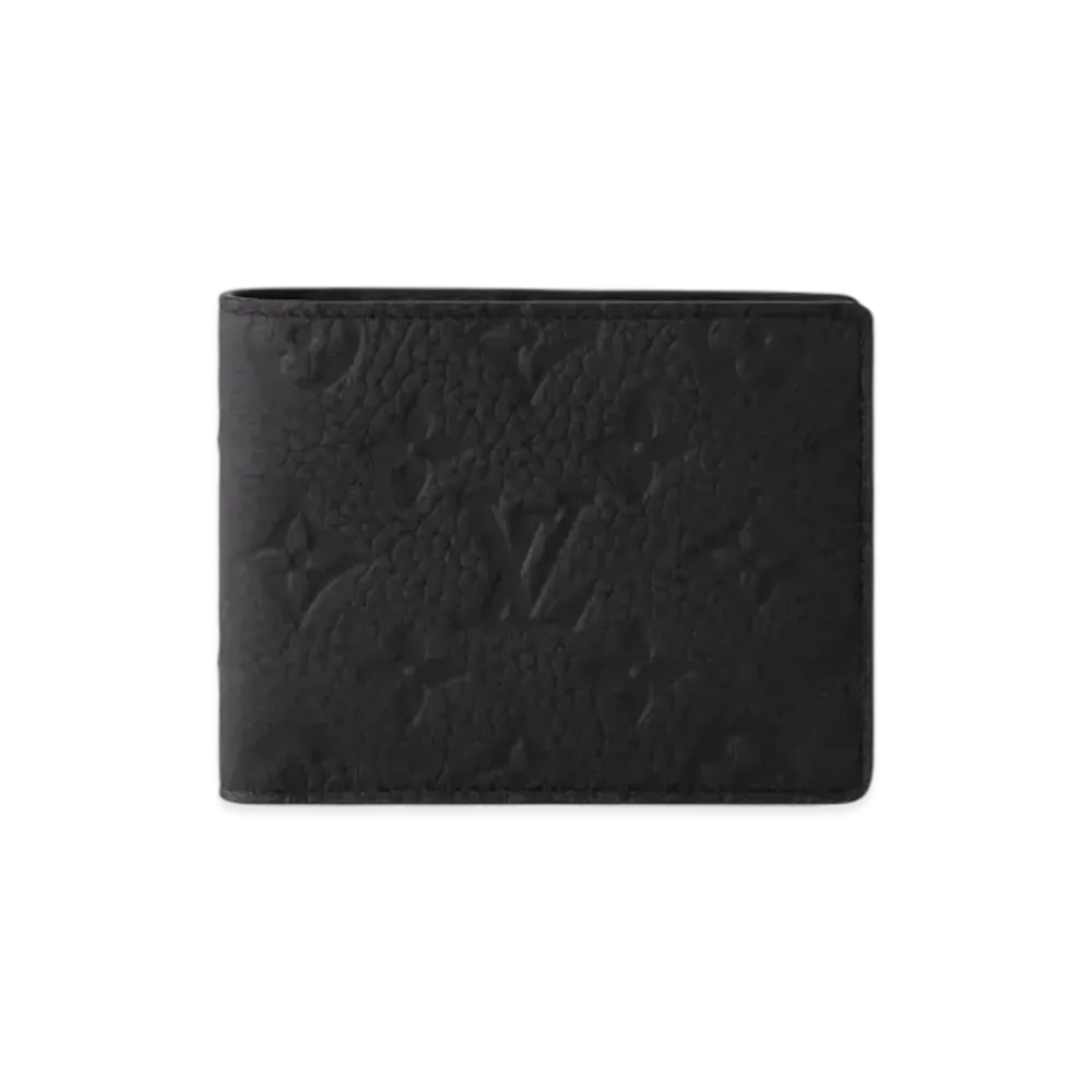 Louis Vuitton Multiple Wallet Monogram Taurillon "Noir"