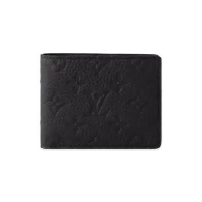 Louis Vuitton Multiple Wallet Monogram Taurillon "Noir"
