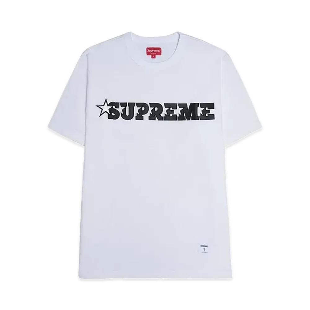 Supreme Star Logo S/S Top "White"