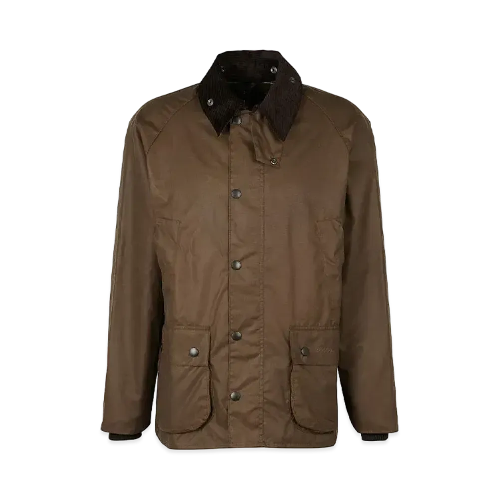 Barbour Bidale Wax Cotton Blouson (Regular Fit) "Beige"