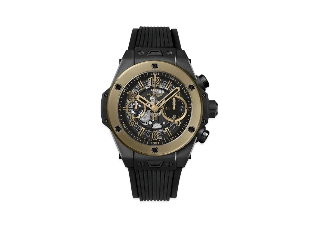 ウブロ ビッグ・バン ウニコ セラミック マジックゴールド 44mm 421.CM.1130.RX