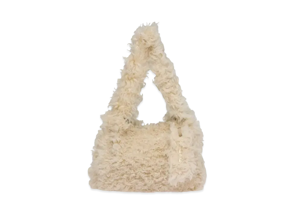 MIU MIU Shearing Shoulder Bag "Black"