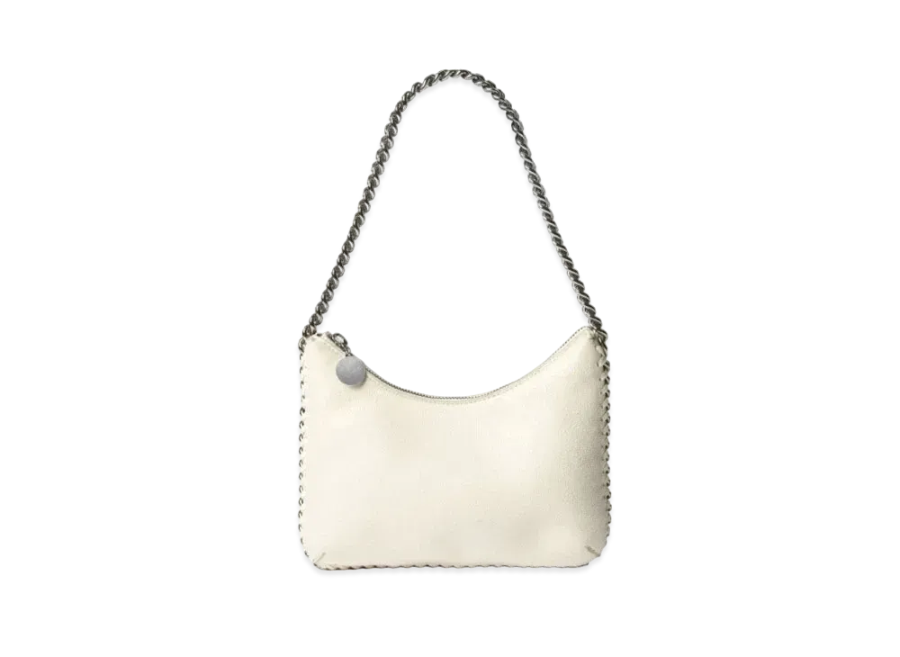 STELLA McCARTNEY Farabela Zip Mini Shoulder Bag "Magnolia"