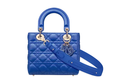 Dior Lady Dior My ABCDior Bag Greek Blue Cannage Lambskin "Greek Blue"