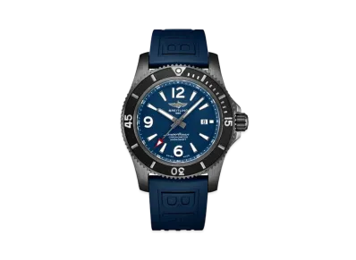 BREITLING SUPEROCEAN AUTOMATIC 46 BLACK STEEL "Blue"