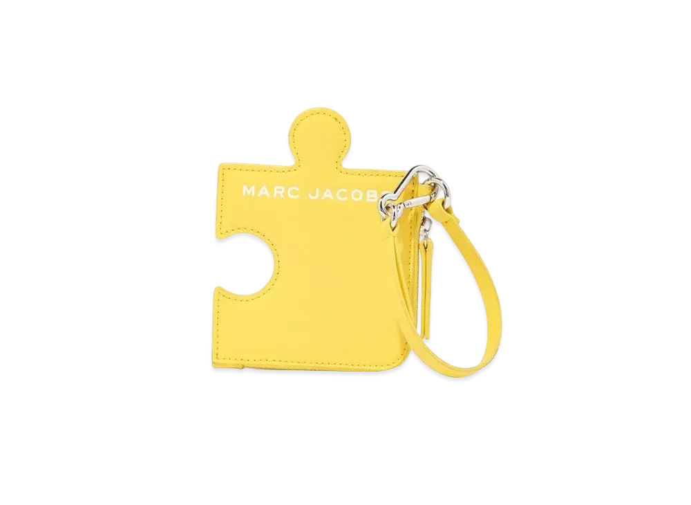 MARC JACOBS The Jigsaw Charm Pouch "Yellow"