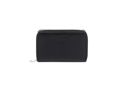 Jil Sander Zip-Around Pocket Wallet "Black"