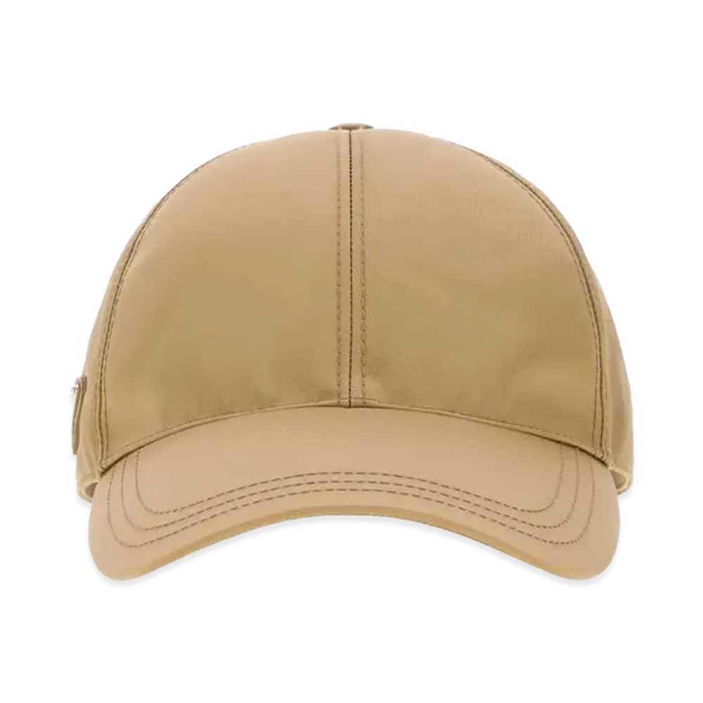 PRADA Re-Nylon Baseball Cap "Beige"