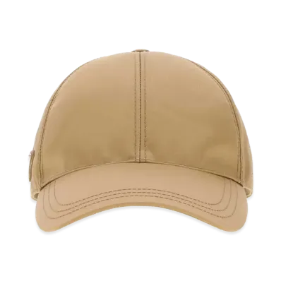 PRADA Re-Nylon Baseball Cap "Beige"