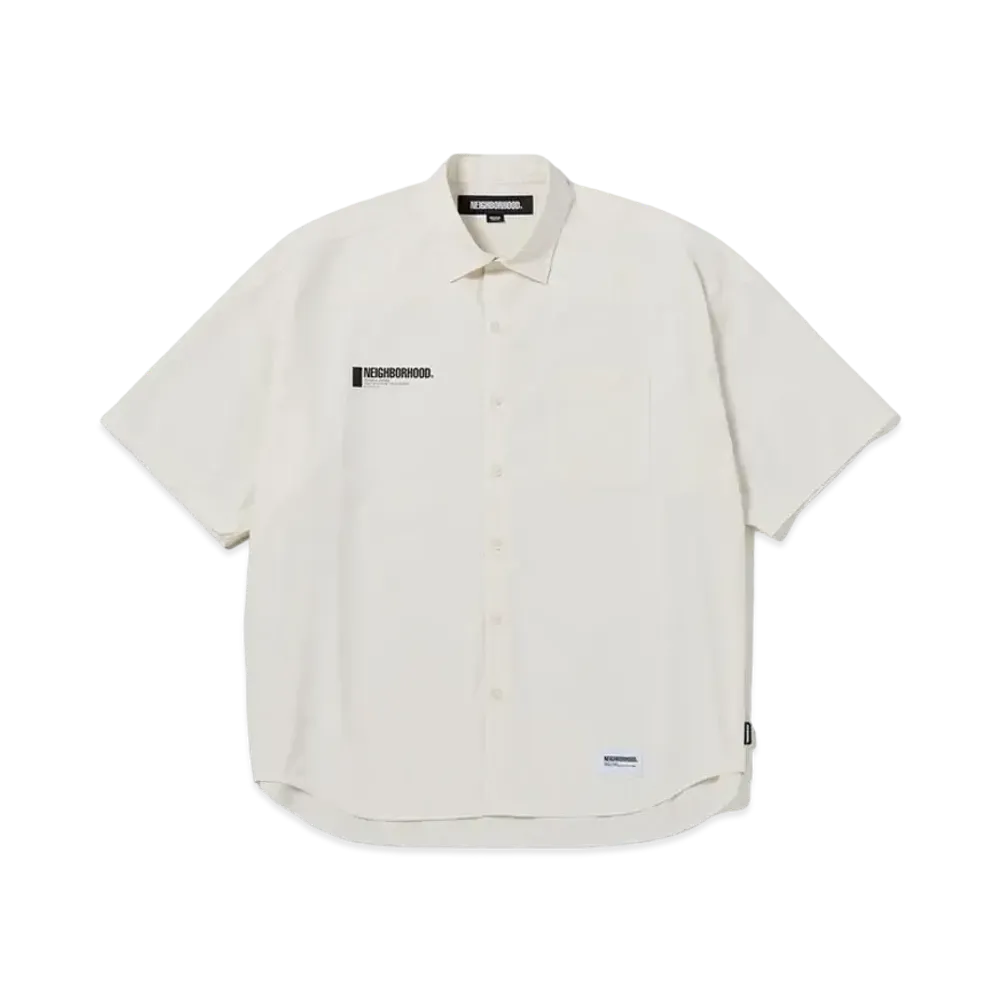 NEIGHBORHOOD Over Shirt SS "Off White"