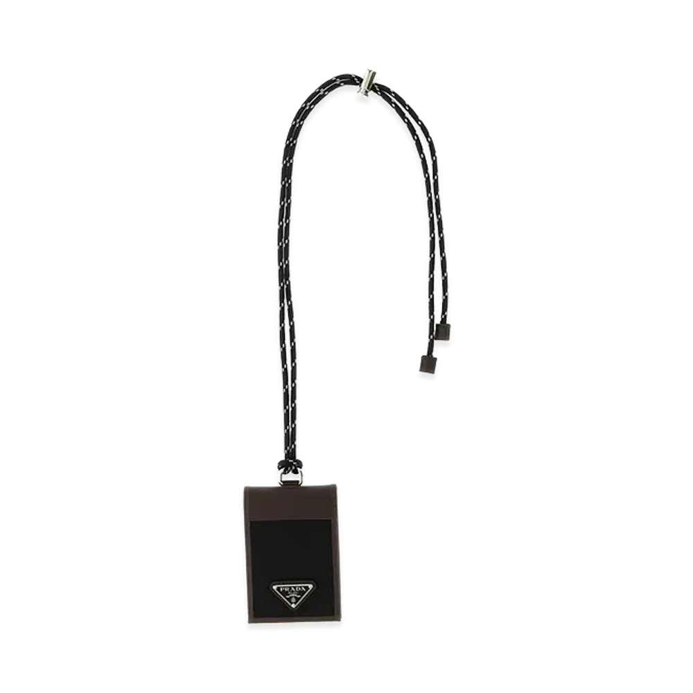 PRADA Lace Card Holder "Black"