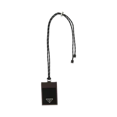 PRADA Lace Card Holder "Black"